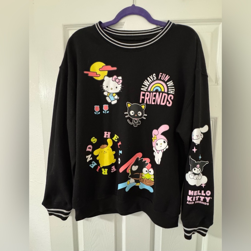 Sanrio Black and White Hybrid Apparel